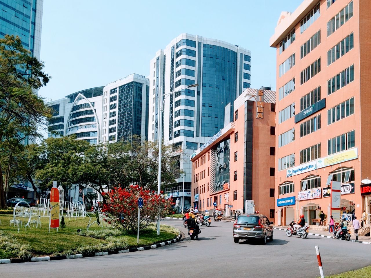 Kigali, Rwanda, representative view