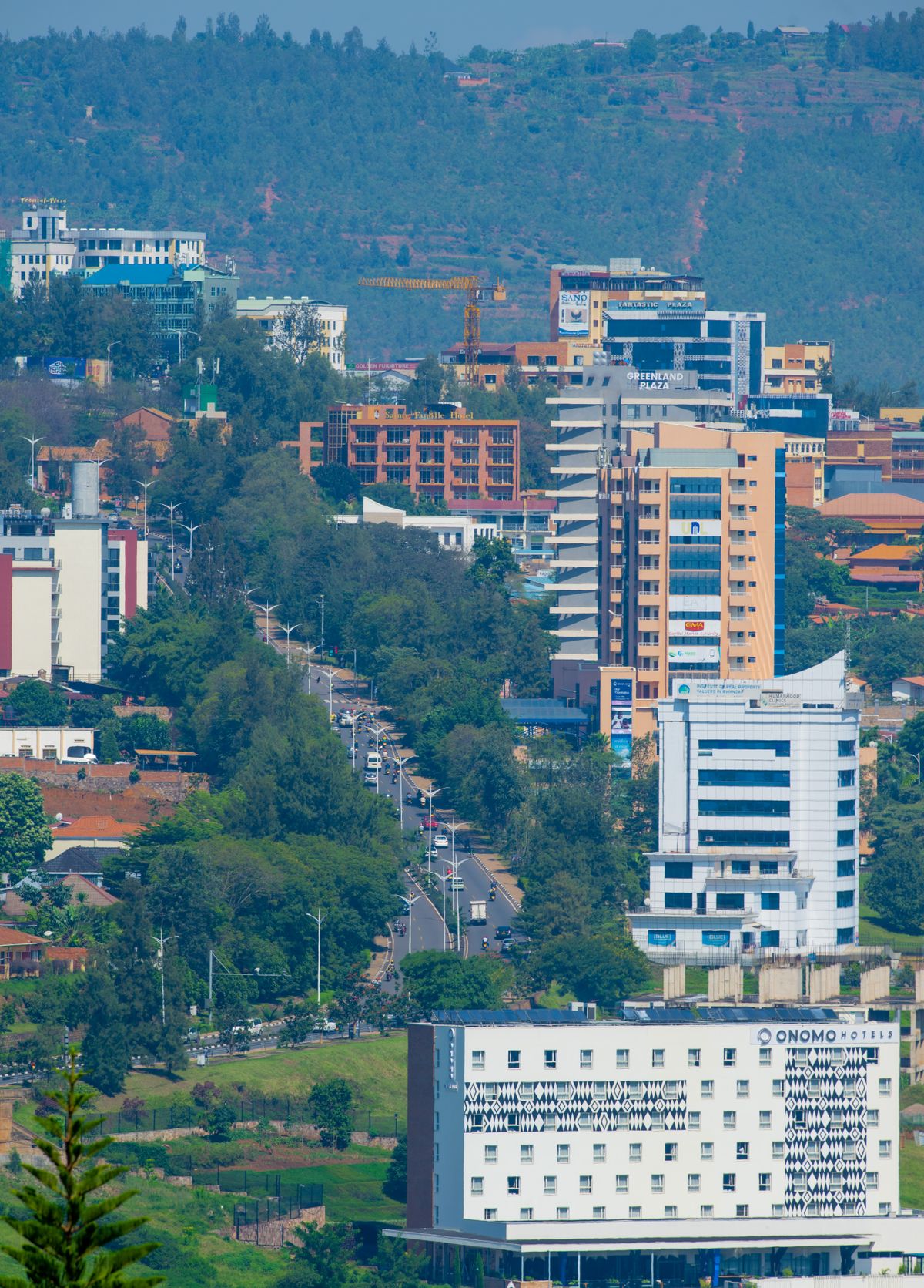Kigali, Rwanda, representative view